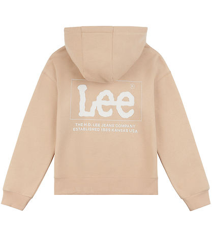 Lee Hoodie - Small Graphic - Candled Ginger