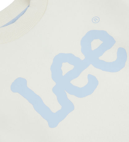 Lee Sweatshirt - Wackelige Grafik - Pearled Ivory