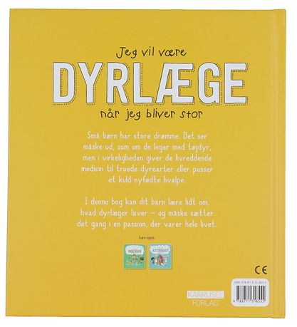Karrusel Forlag Buch - Ich möchte Tierarzt werden, wenn ich groß