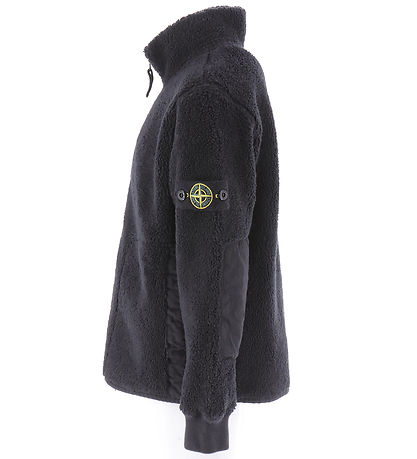 Stone Island Fleece Jacket - Black