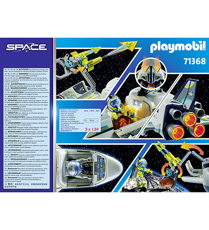 Playmobil Space - Space Shuttle On Mission - 71368 - Light - 72