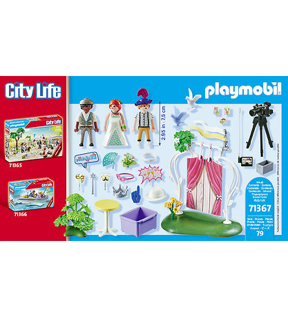 Playmobil City Life - Fotobs fr brllop - 71367 - 79 Delar