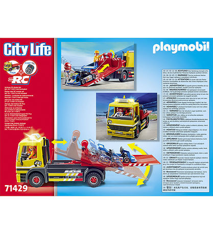 Playmobil City Life - Towing service - 71429 - Light - 54 Parts