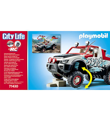 Playmobil City Life - ralli-Auto - 71430 - 74 Osaa