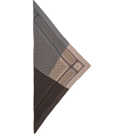 Lala Berlin Scarf - 162x85 - Triangle Trinity Patchwork - Glue