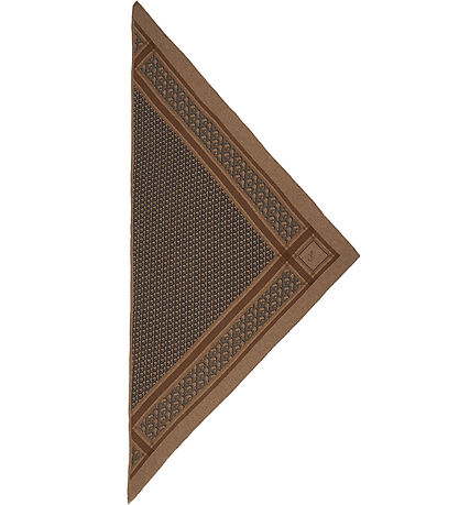 Lala Berlin Scarf - 95x45 cm - Triangle Monogram S - Raven On