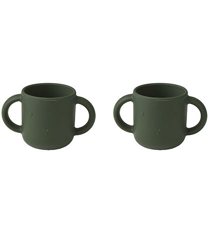 Liewood Becher - Silikon - 2er-Pack - Gen - Hunter Green