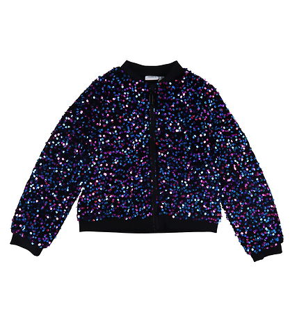 Name It Cardigan - NkfRunica - Black w. Sequins