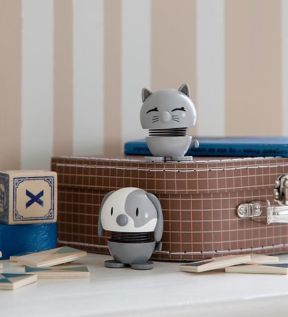 Hoptimist Dog - 6.9 cm - Cool Grey