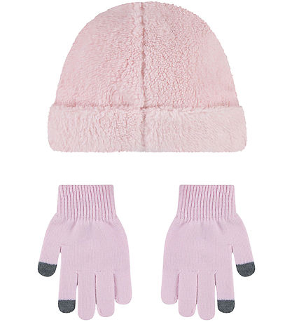 Nike Beanie/Gloves - Pink Foam
