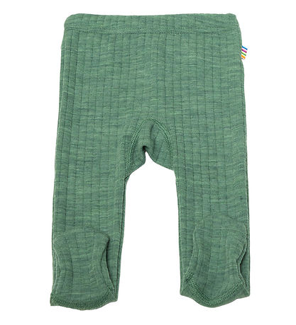 Joha Leggings M. Fætur - Ull - Grænt