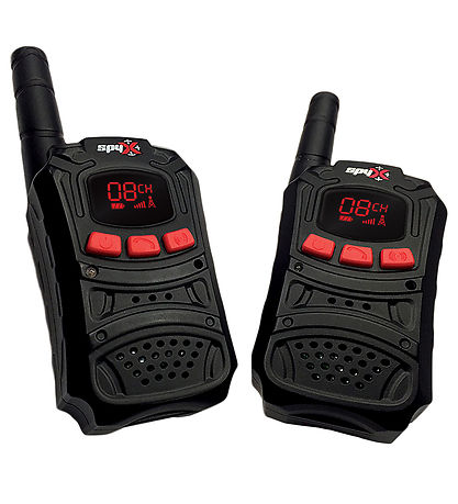SpyX - Walkie Talkies - Schwarz/Rot