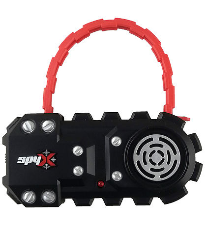 SpyX - Türalarm - Schwarz/Silber/Rot