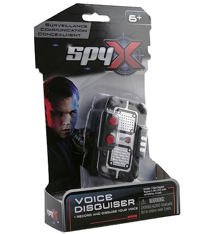 - Dissimulation de voix SpyX - Noir/Argent