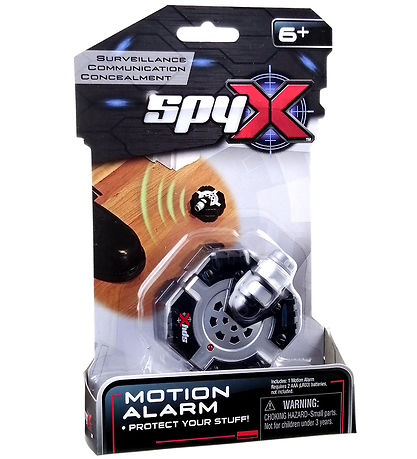 SpyX - Bewegungsalarm - Schwarz/Silber