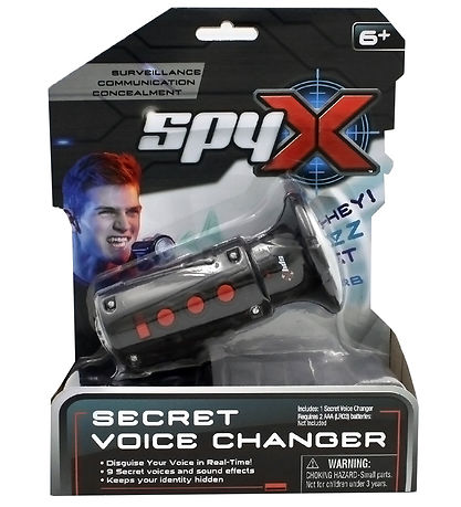 SpyX - Leyniröddbreyting - Svart/Silfur