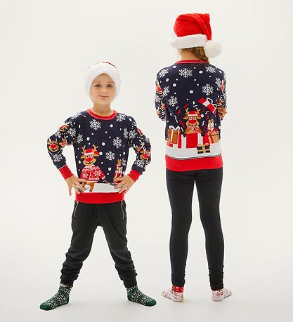Jule-Sweaters Blússa - The Bringing Christmas Gifts Peysa - Hub