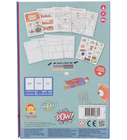 Tiger Tribe Creation Set - Comic Book Kit