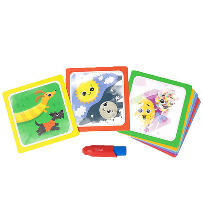 Tiger Tribe Colouring Set - Magic Painting - Opposites