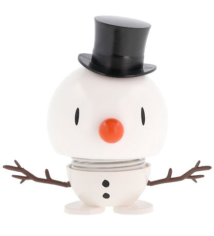 Hoptimist Snowman - Medium+ - 10,8 cm - Hvítt