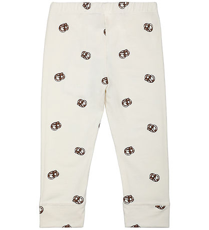 The New Siblings Leggings - TsnHimo - White Swan M. kringlur