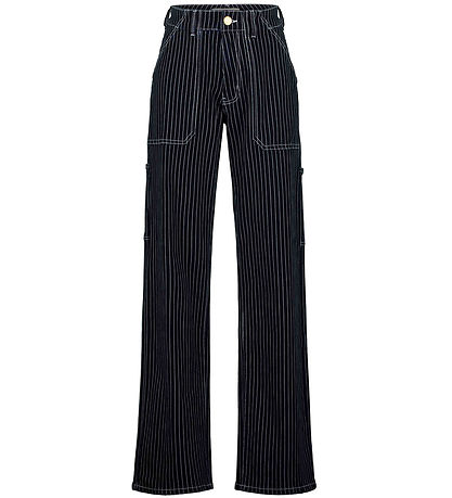 Sofie Schnoor Tjejer Byxor - Cianna - Dark Blue Striped