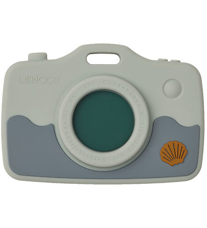 Liewood Teething Toy - Steven - Camera - Sea Creature Blue Mix