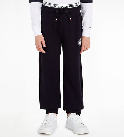 Tommy Hilfiger Sweatpants - Crest Logo - Desert Cloud