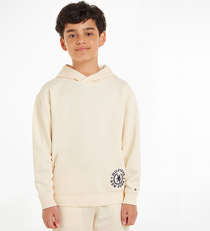 Tommy Hilfiger Kapuzenpullover - Wappen-Logo - AEF Calico