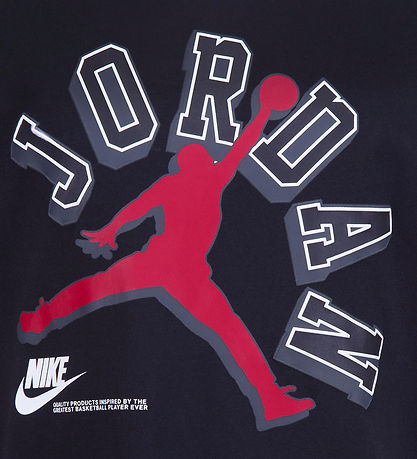 Jordan T-shirt - Black w. Red