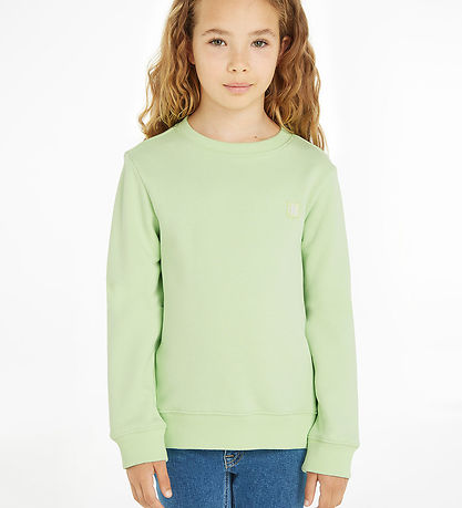 Calvin Klein Sweatshirt - Monogram Mini - Exotiskt Mint