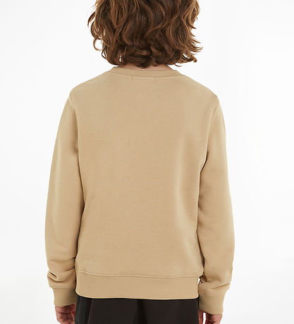 Calvin Klein Sweatshirt - Monogram Mini - Warm Sand