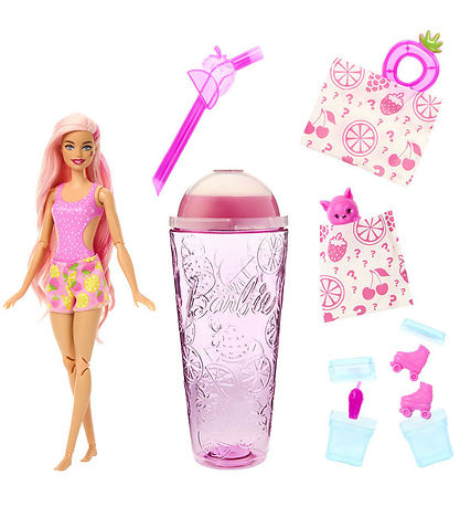 Barbie Docka - Pop Reveal Juicy Fruits Strawberry Lemonad - Berö
