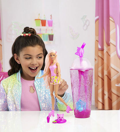 Barbie Docka - Pop Reveal Juicy Fruits Strawberry Lemonad - Berö