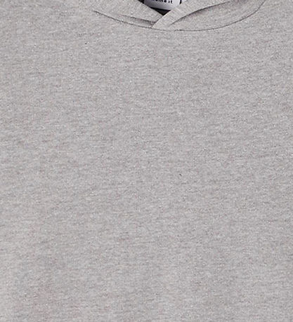 Sweat à Capuche Name It - Non - NkfNasweat - Grey Melange