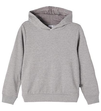 Sweat à Capuche Name It - Non - NkfNasweat - Grey Melange