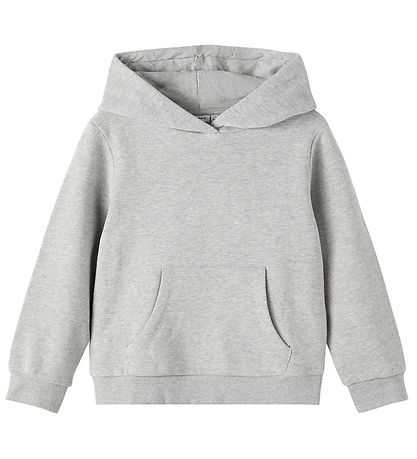 Sweat à Capuche Name It - Noos - NkfLena - Grey Melange