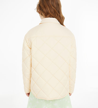 Calvin Klein Puffer Jacket - Vanilla