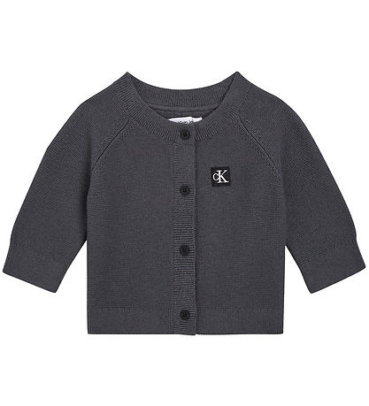 Calvin Klein Cardigan - Prjónað - M eyðimörk grár