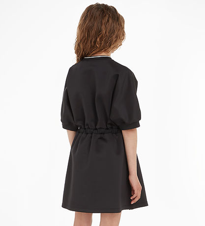 Calvin Klein Dress - Shine Logo Tape - Black