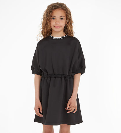 Calvin Klein Dress - Shine Logo Tape - Black