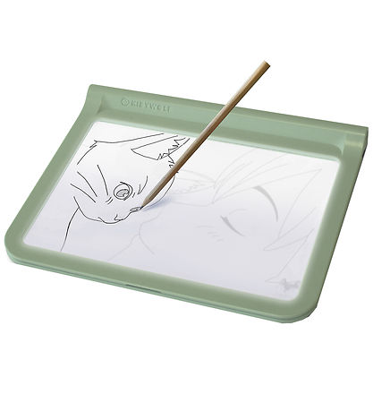 Kidywolf Teikniborð M. Ljós - KidyDraw-Pro - 2-I-1