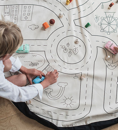 Play&Go Leikfangateppi - Ø140 cm - Playville