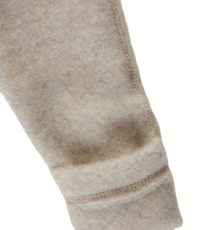 Mikk-Line Cardigan - Wool - Melange Offwhite