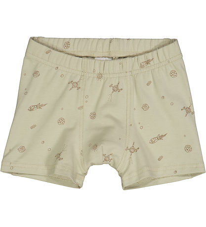 Msli Boxers - 2-Pack - Cashew w. Space print