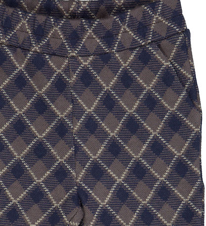 Müsli Byxor - Jacquard - Tower Grey/Natt Blue/Desert Green