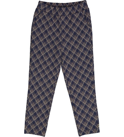 Müsli Byxor - Jacquard - Tower Grey/Natt Blue/Desert Green