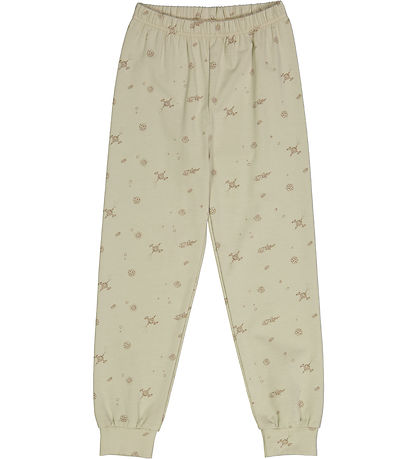 Msli Pyjama Set - Desert Green w. Space print