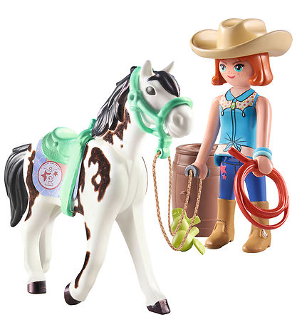 Playmobil Horses Of Waterfall - Ellie and Sawdust - 71358 - 16 D