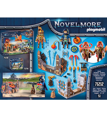Playmobil Novelmore - Novelmore gegen Burnham Raiders - Duell -